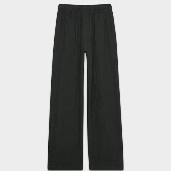 NWT Aritzia LITTLE MOON AirPlush Cotton Sail Pant Black - Picture 7 of 10